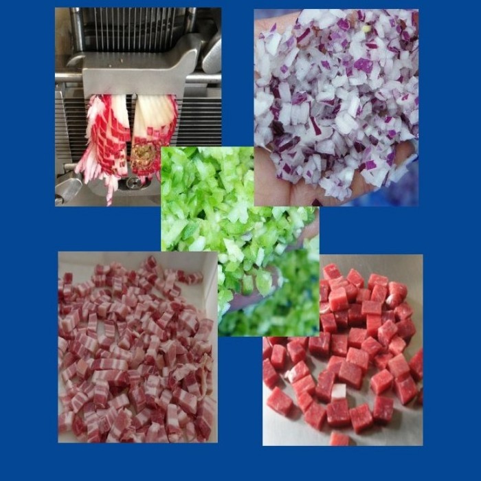 commercial meat dicer machine/frozen meat dice cutting machine/chicken beef pork cube cutter