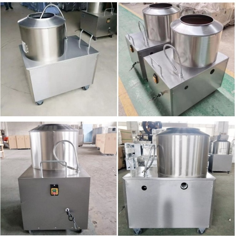 High Performance Potato Peeler And Slicer Taro Peeler And Chipper Potato Peeling And Slicing Machine