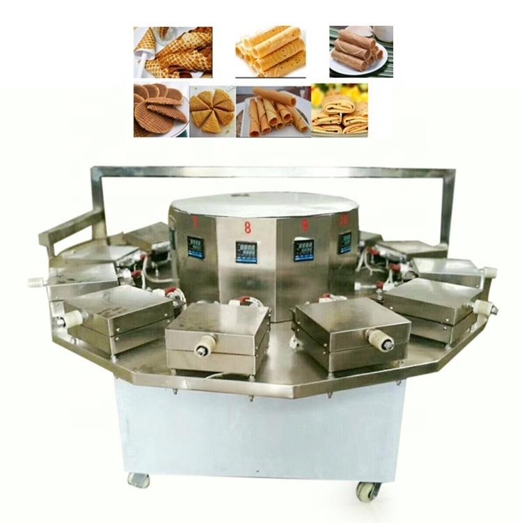 factory offering automatic krumcake machine /dutch waffles machine ice cream cone making machine