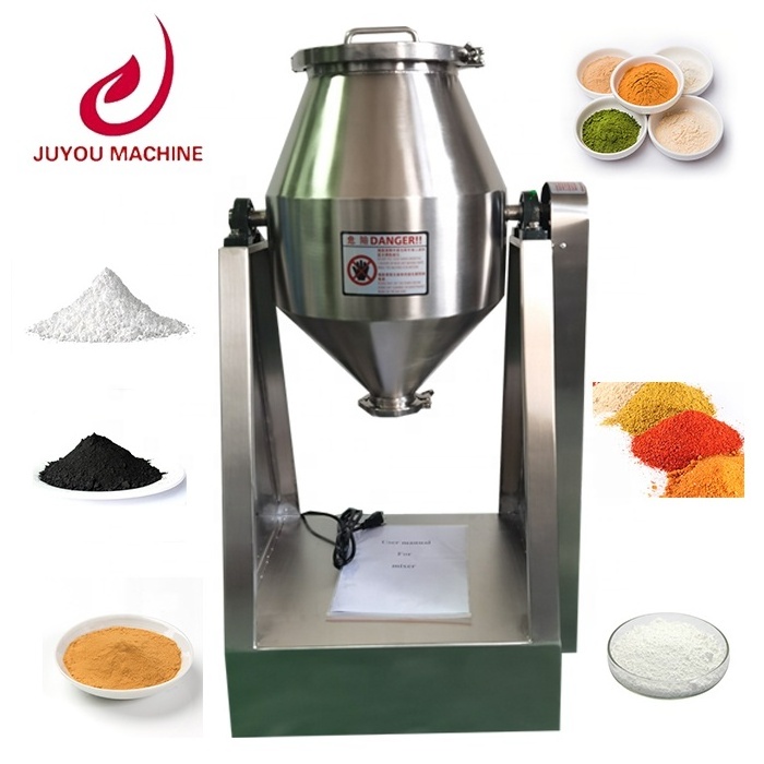 10Kg 50Kg 100Kg 150Kg 200Kg 200L 500L Cocoa Powder Tea Spice Drum Food Powder Mixer Mixing Equipment