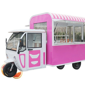 Custom Street Food Vending Carts  Mobile Food Truck Towing Mobile Food Cart