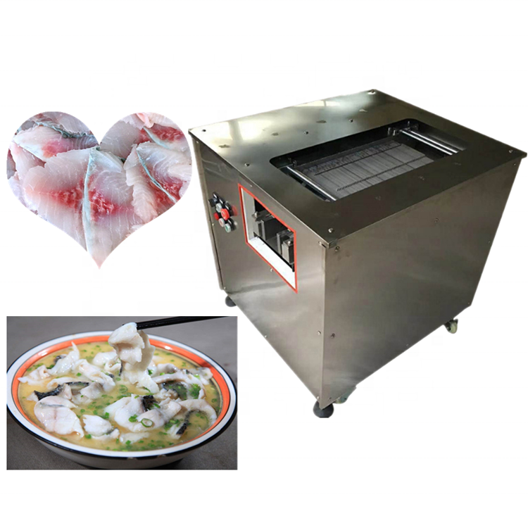 JUYOU fish thin fillet cutting machine with good quality Fresh fish fillet making machine fish fillet cutting splitting machine