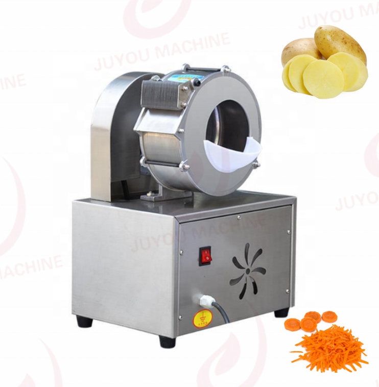 JUYOU Automatic Restaurant for Domestic Use Small Vegetable Carrot Potato Cucumber Onion Cutting Machine Vegetable Cutter