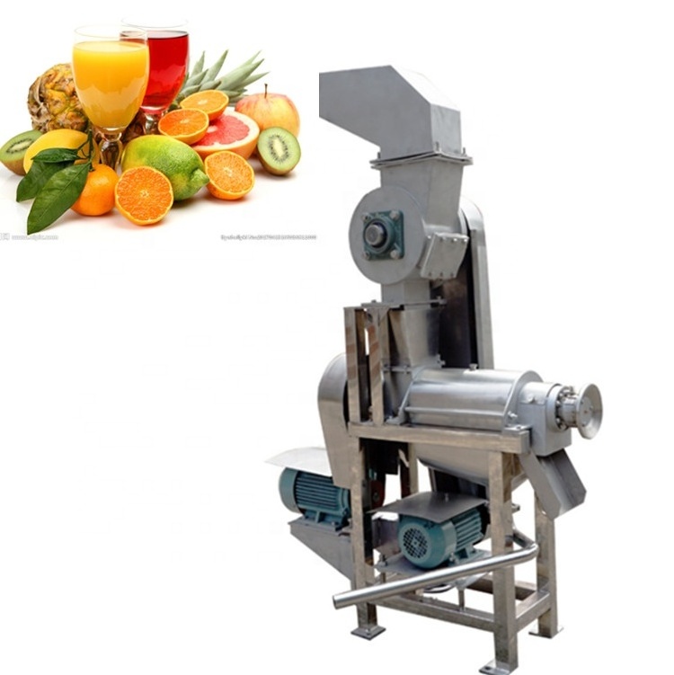 304 Stainless Steel 500kg/h Coconut Milk pomegranate Screw Press / orange Juice Extract press Machine