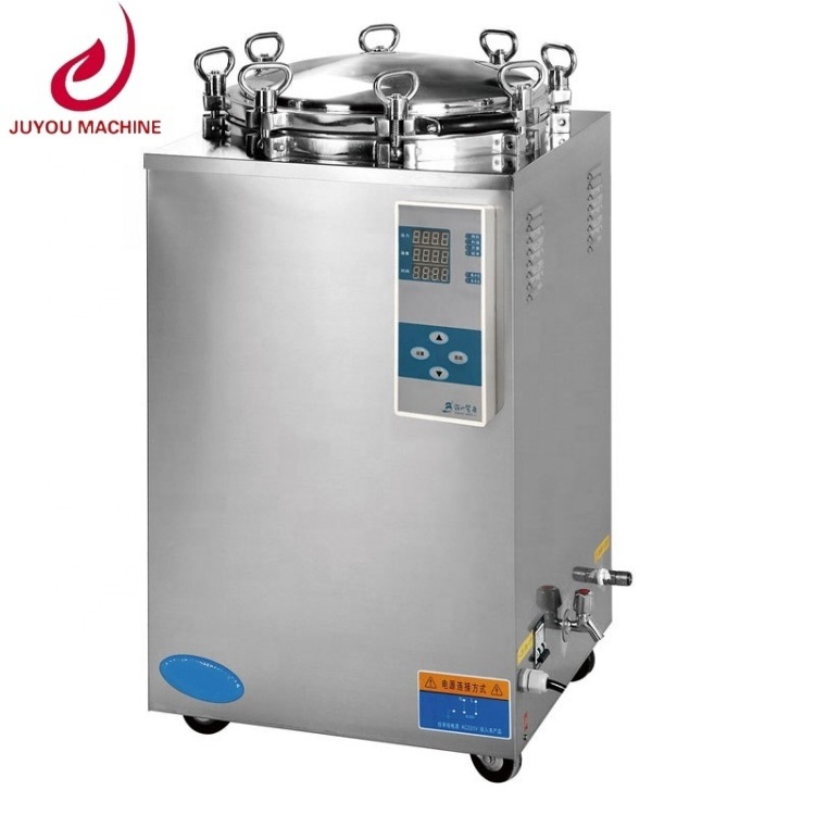 surgical dry heat vacuum autoclave 40 liters jar milk dish sterilizing cabinet machine canning food products equipment