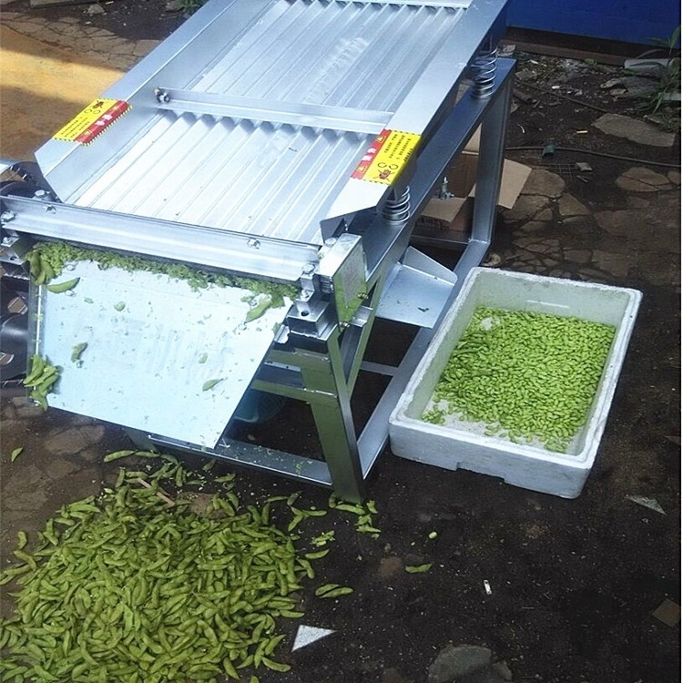 JUYOU High quality and low price green pea automatic sheller peeler / green peas sheller