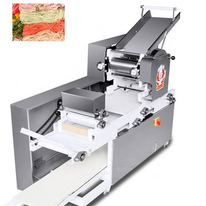 China Stainless Steel Automatic Dough Roller Sheeter Electric Dumpling Skin Noodle Cutter New Home Pasta Maker Making Machine