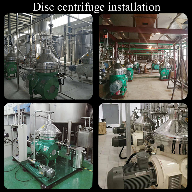 milk cream separator machine 3 disk magnetic tubular oily honey water oil juice protein separator automatic machine