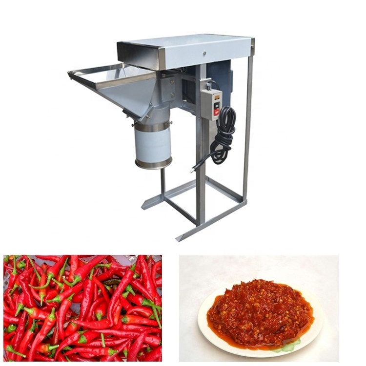 Commercial onion paste processing  machine chilli grinder mashed potato garlic ginger pepper paste making machine