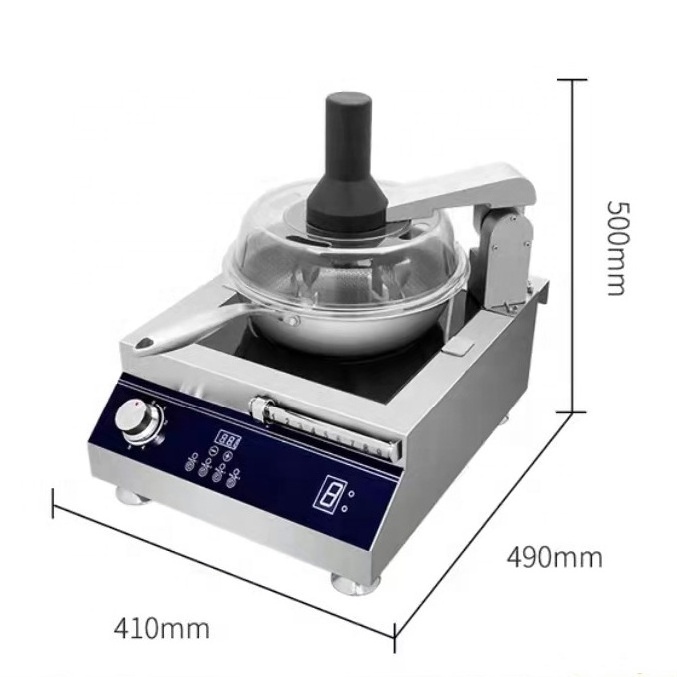 Kitchen Table Robot Cooking Machine Automatic Intelligent Cooking Stir Fry Machine