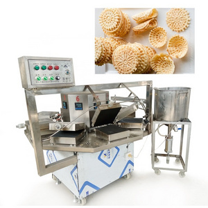 Stroopwafel Ice cream Wafer Egg Roll Waffle Maker Ice Cream Cone Making Machine