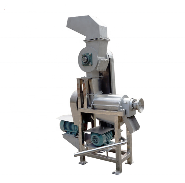 304 Stainless Steel 500kg/h Coconut Milk pomegranate Screw Press / orange Juice Extract press Machine