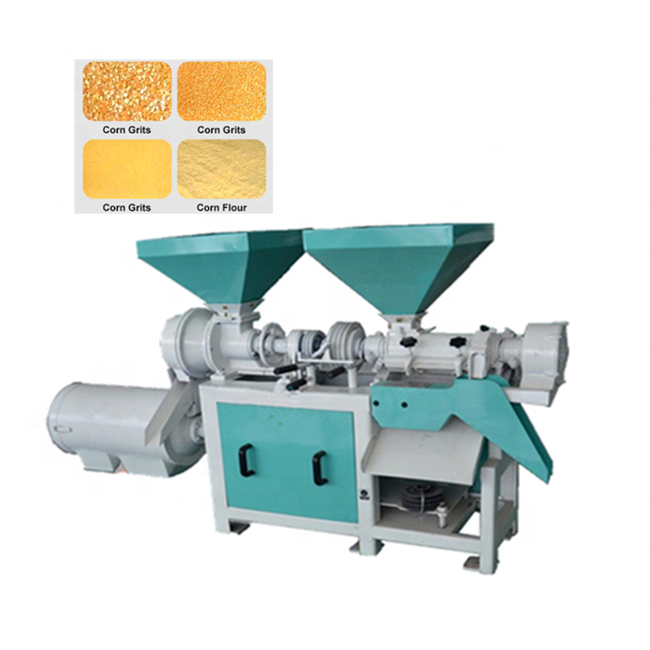 200 KG/H-1000 kg/h Small Mini Corn Flour Milling Machine Diesel Corn Grits Making Machine