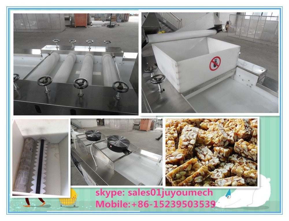 JUYOU small breakfast cereal bar corn flakes maker production process line snack food cereal bar making machine price