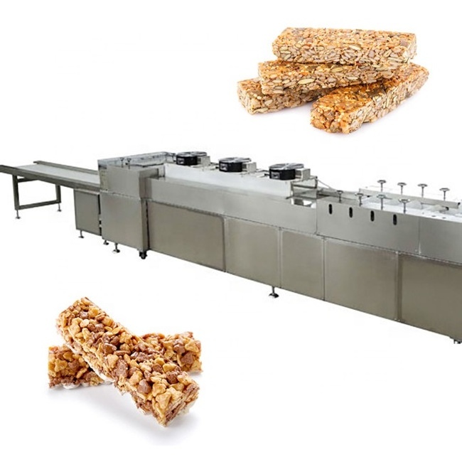 JUYOU small breakfast cereal bar corn flakes maker production process line snack food cereal bar making machine price