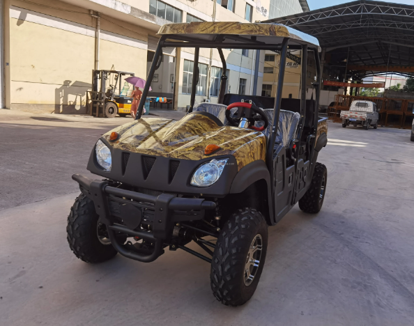 JUYOU MOTO 2023 Farm 600CC UTV With Winch,Water Cooled 4 Strokes Bike