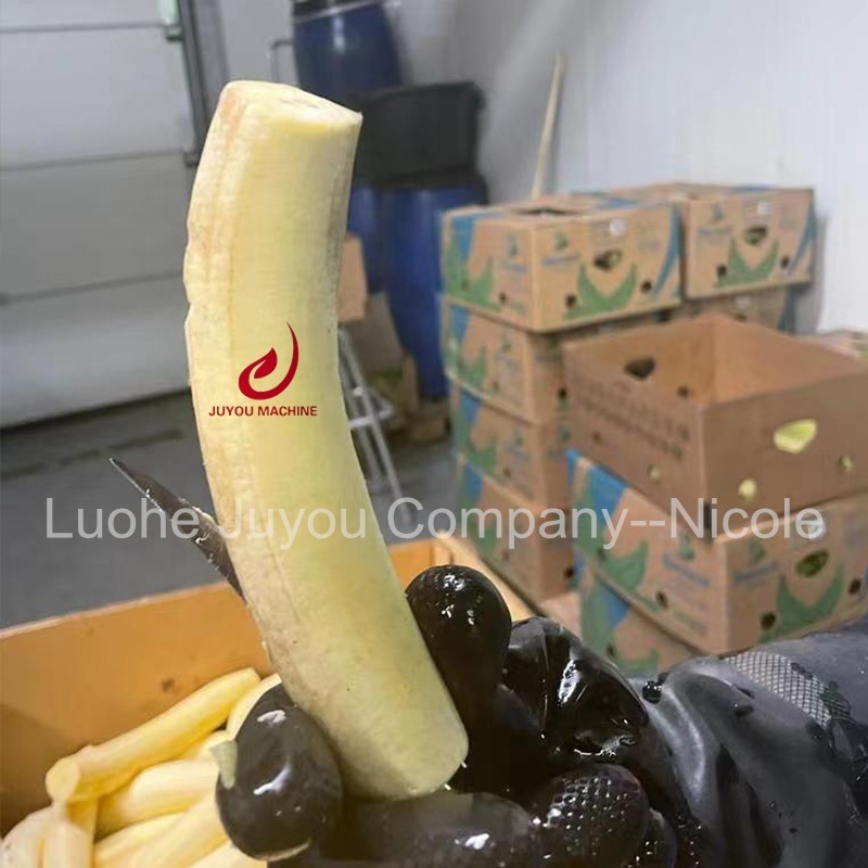 Industrial Automatic Green Banana Skin Removing Peeler Raw Plantain Peeling Machine