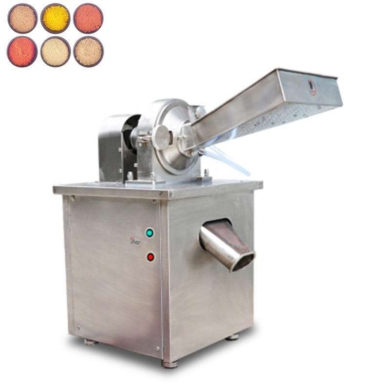 Stainless steel pepper grinding almond flour mill machine soybean grinder