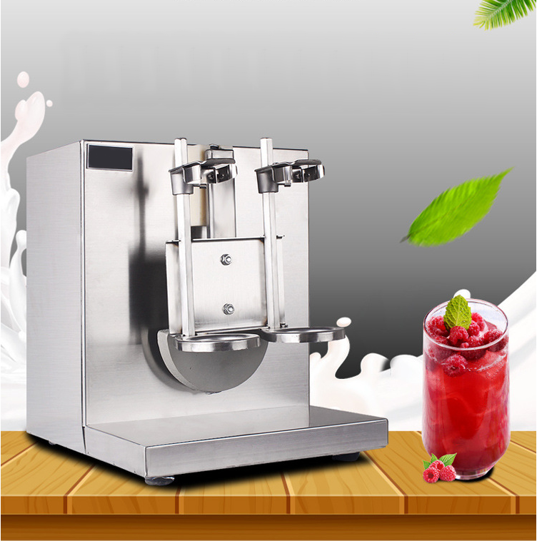 Customized hot sale stainless steel round head single head milkshake maker professional milkshake machine