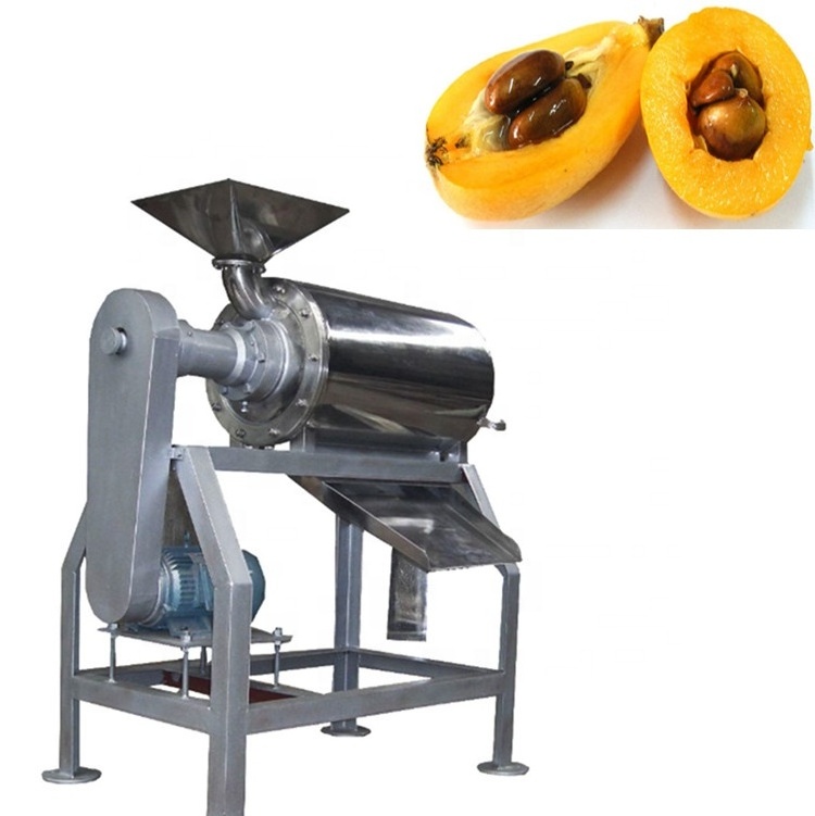 Top quality whole seeds separating machine tomato sauce paste Fruit pulp beating machine Vegetable pulper pulping machine