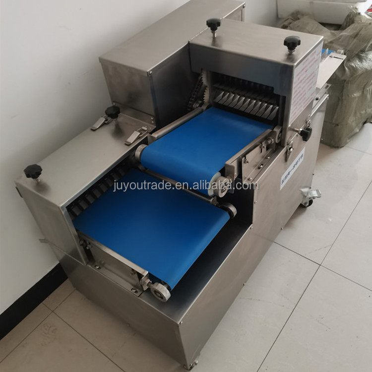 Full automatic chicken fillet slicing and shredding machine Fresh meat dicer