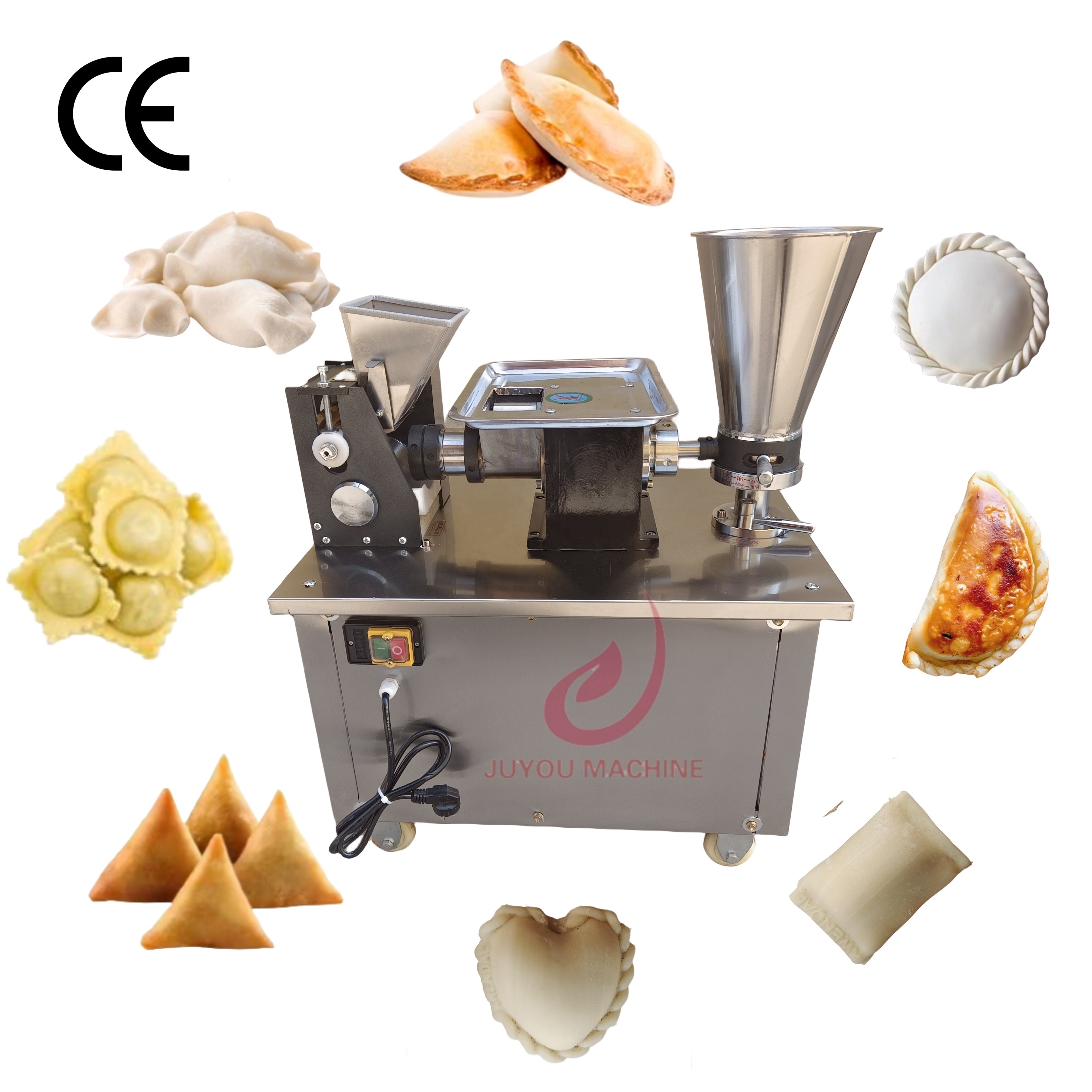 empanadas dumpling making machine new momo making machine gyoza making maker small samosa folding machine automatic