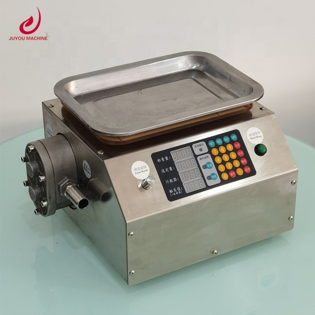 JUYOU liquid filling machine Manual stainless steel liquid oil yogurt milk cosmetic small filling machine