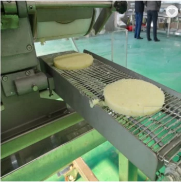 Burger Patties and Chicken nuggets forming machine production line and fast food machine