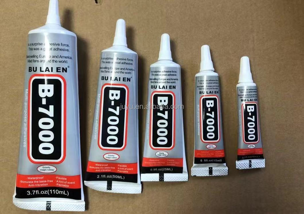 factory Multipurpose B7000 Medium Adhesives Transparent Liquid Glue 15ml 50ml 110ml