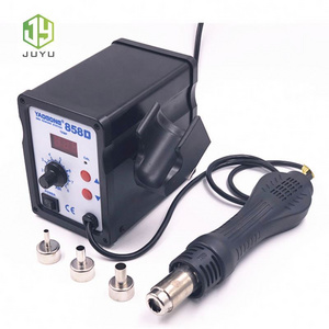 high -quality 858D 110V /220V plastic digital welding hot air heating gun for repair cellphone