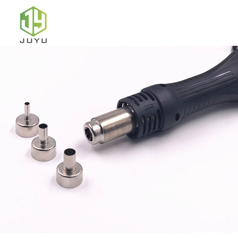 heat hot air soldering blower gun with helical wind rework station