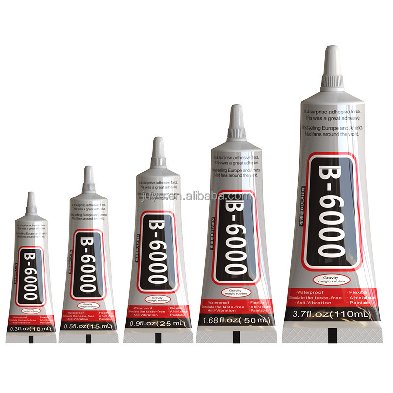 Wholesale B6000 Glue 15ml clear Multi purpose B-6000 Adhesive Touch Screen Cell Phone Repair