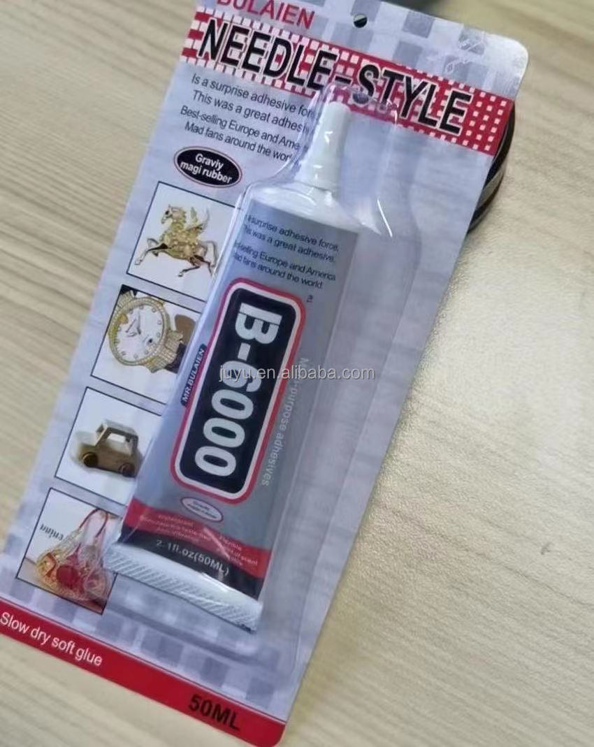 Wholesale B6000 Glue 15ml clear Multi purpose B-6000 Adhesive Touch Screen Cell Phone Repair