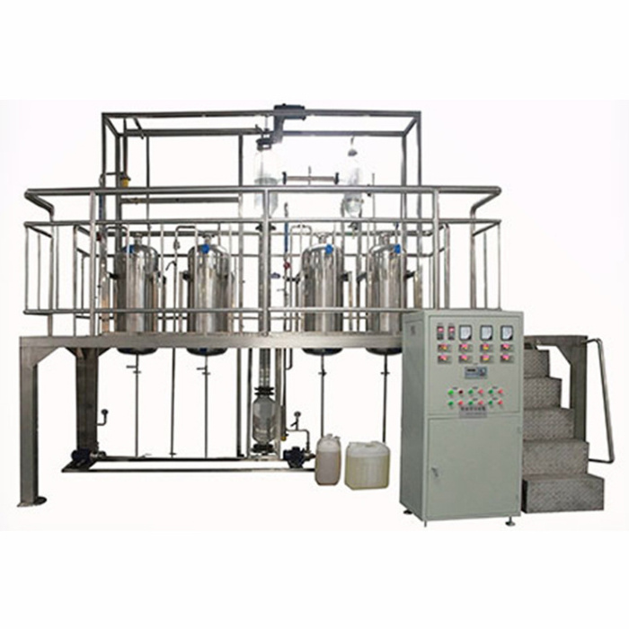 High quality  Stainless steel wiped film molecular distillation system for crude oil