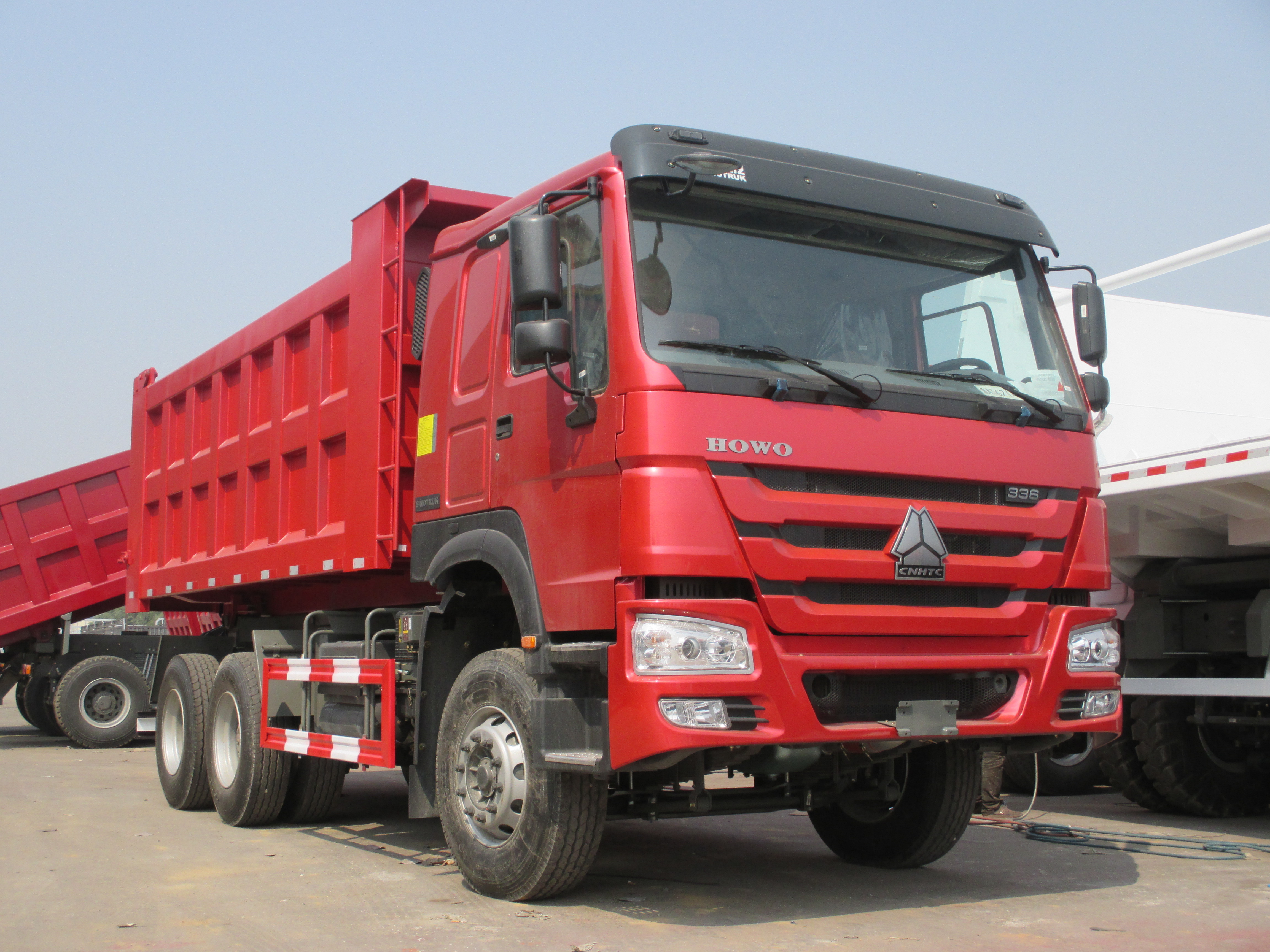 small tipper truck rear dump truck construction heavy loading tipping truck