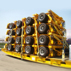 Multi-axis self-propelled modular transporter trailer articulated towable 250 ton modular low bed semi trailer