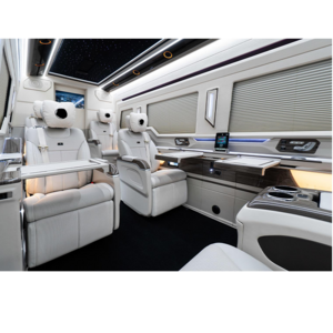 2024 Mercedes Sprinter Van Full Interior Walls upgrade VIP Luxurious Sprinter Interior Upgrade Car Partitions Van Seat Kit