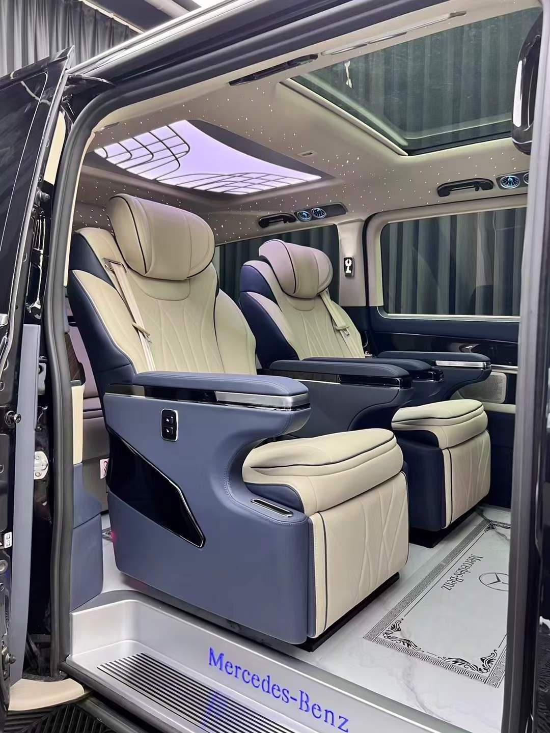 NEW Airline seat Car modification Interior Mercedes Vito Sprinter Toyota Hiace car modification interior upgrade electric seat