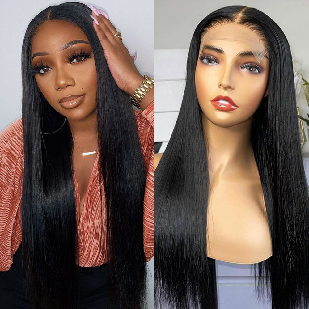 13x4 Wholesales Hair Vendors Human Wigs 360 Lace Front Wigs 40 Inch Human Hair Full Lace Front Wig With Baby Hair