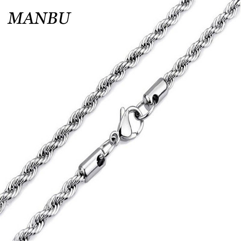 14k gold chains for men gold jewelry 4mm twist rope chain for women and men 21 inch long chain 12440