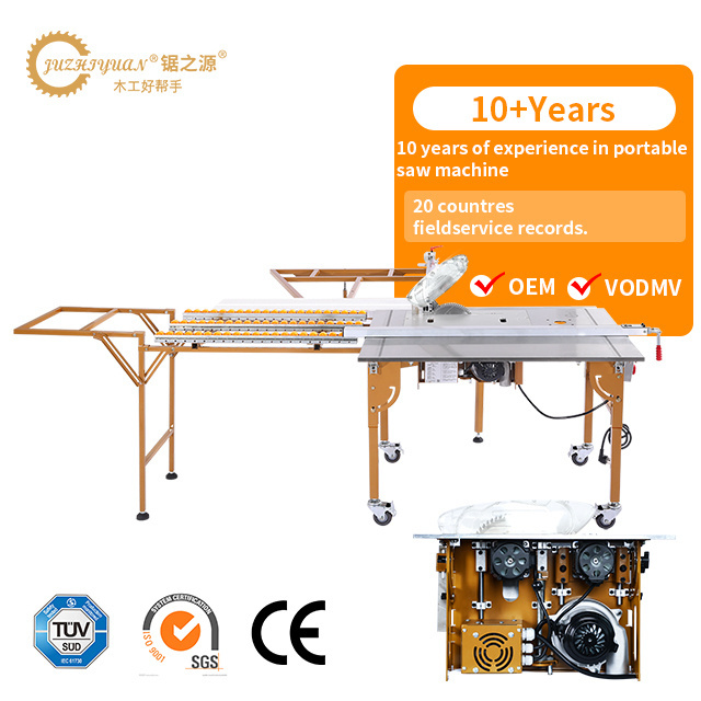 Electric Wood Saw Machine Dust-Free Wood Cutting Panel Machine at  Good Price for Woodworking saw JT-9BX with portable furniture