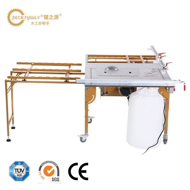 Horizontal Circular Saw Blade  45 degree dust free sliding and portable saw machine for woodworking