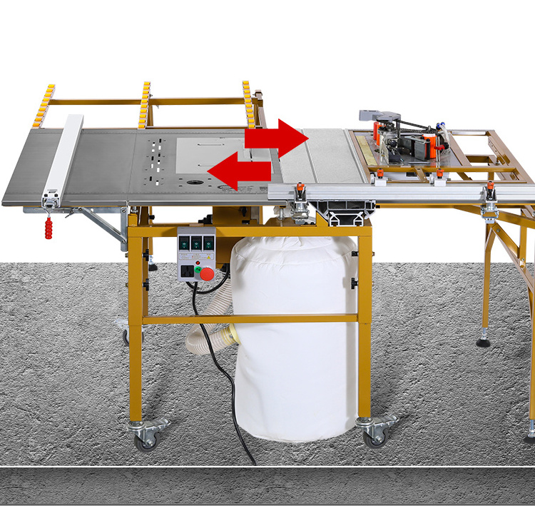 jt9bx model dust free mother saw sliding table wood saw machine portable for woodworking OEM factory