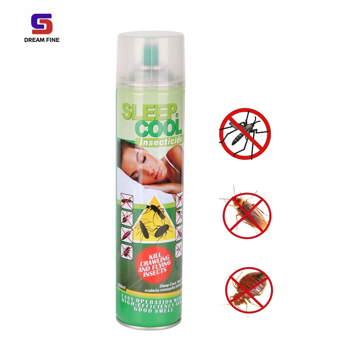 Household Aerosol Insect Killer Spray Bed Bug Mosquito Cockroach Killer