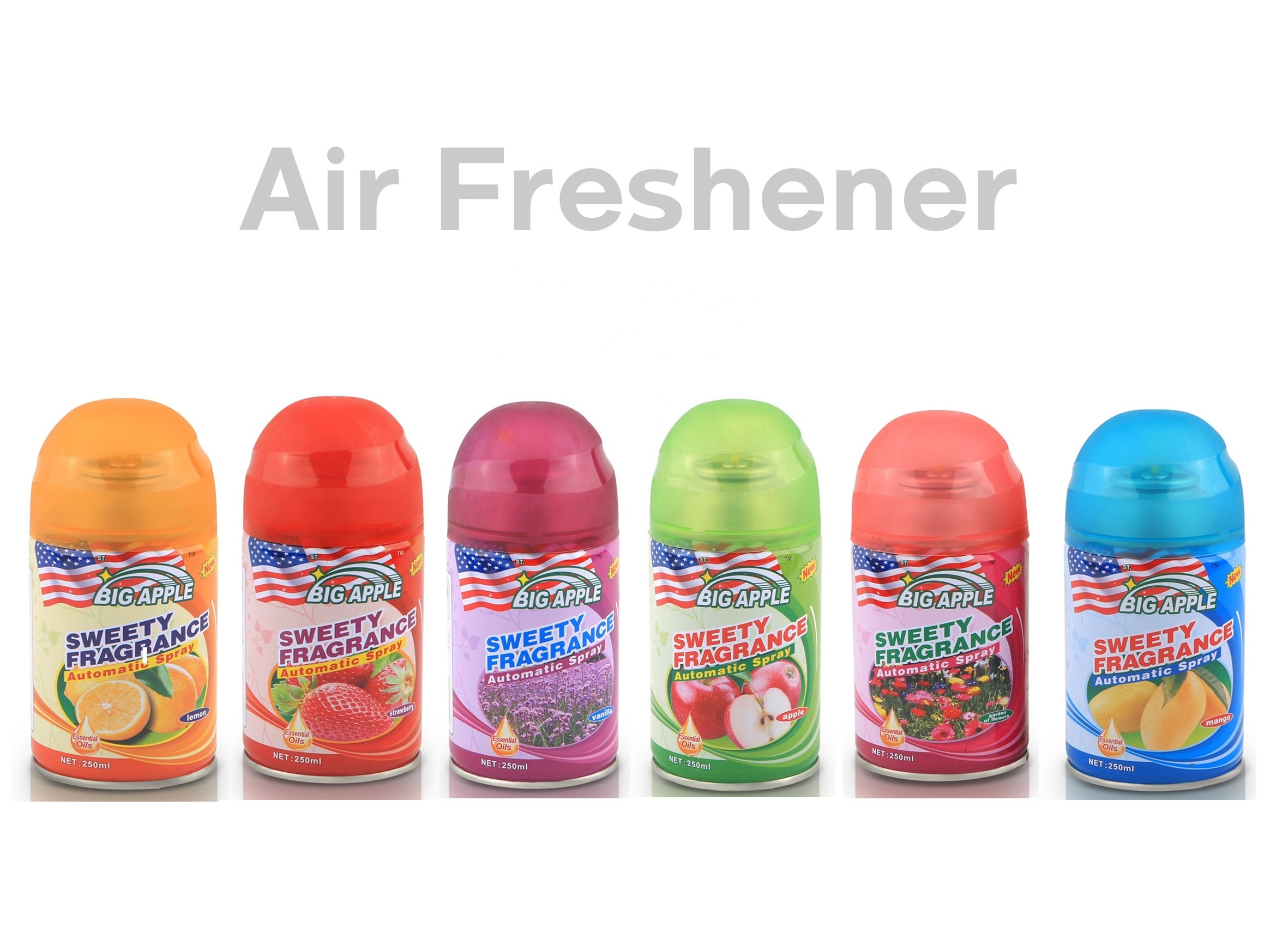 250ML Odor Eliminator Toilet Refill Liquid Aerosol Scent Air Freshener For Dispenser