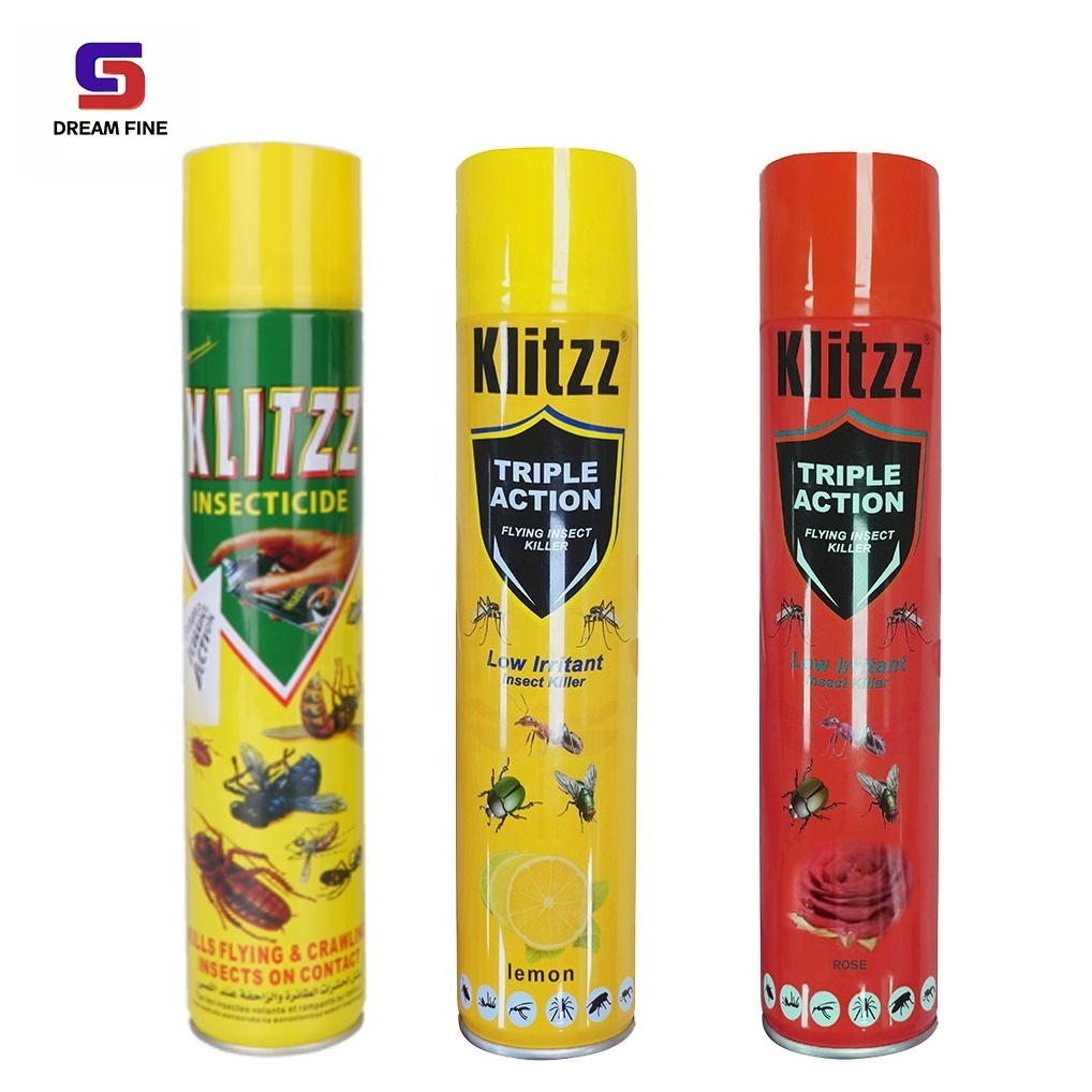 Pyrethrum Spray Indoors Pest Control Cockroach Mosquito Insect Killer Aerosol Insecticide