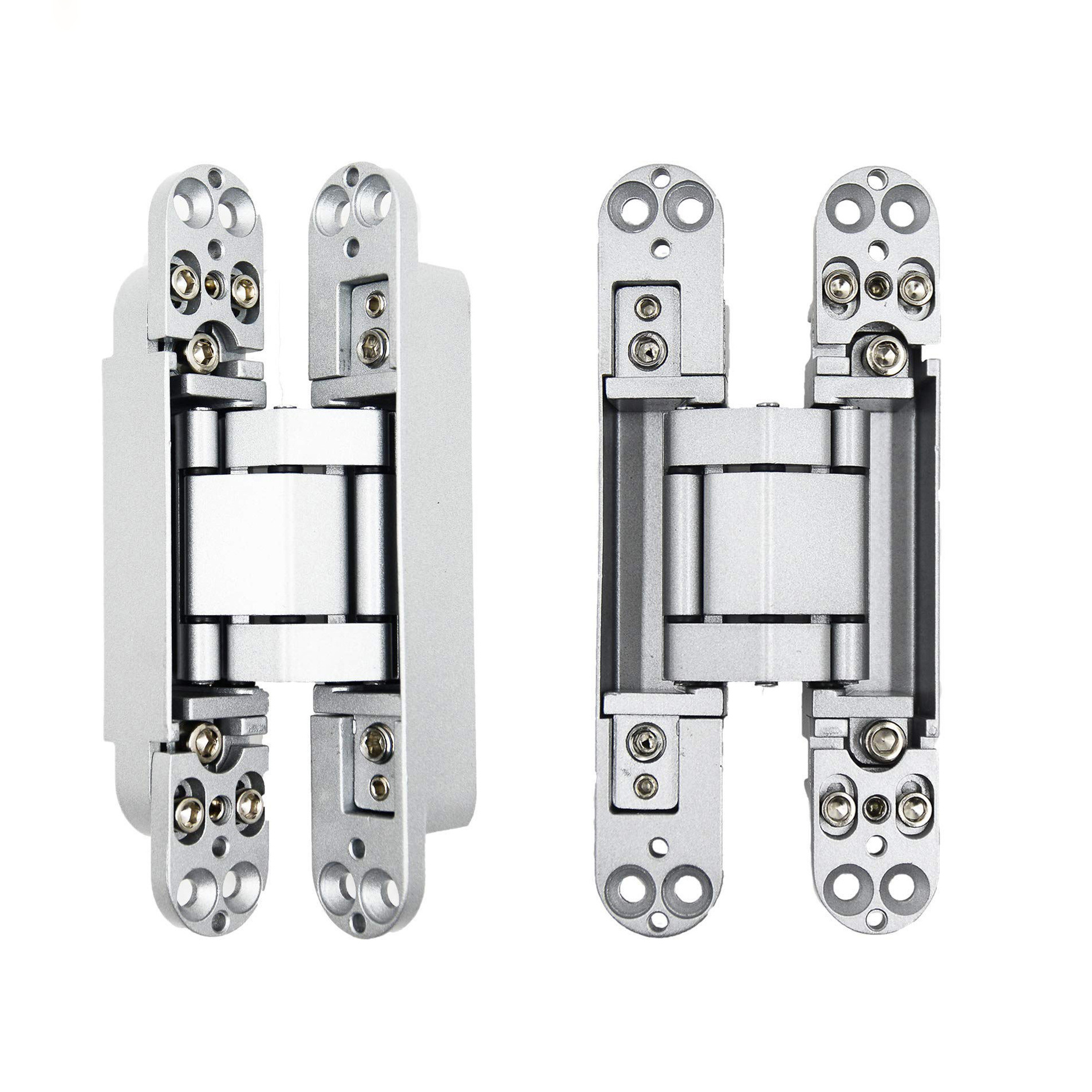 Heavy Duty Invisible 3D Concealed Hidden Hinges For Aluminum Wooden Door 180 Degree Adjustable Concealed Door Hinge