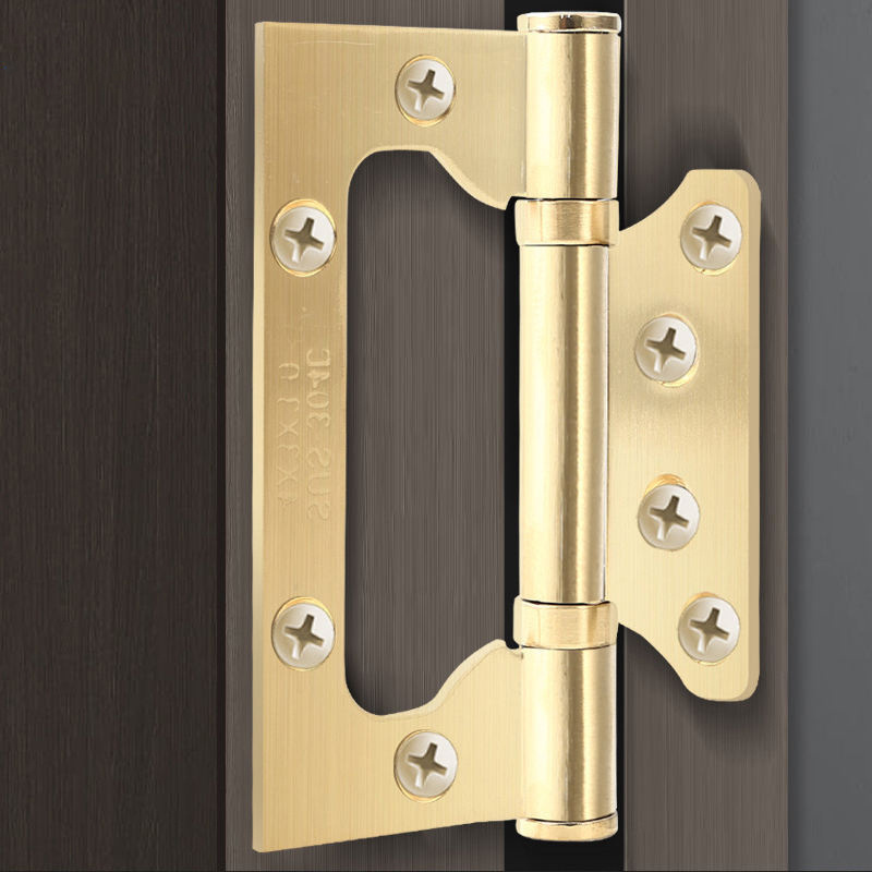 Factory Outlet High Quality Stainless Steel Hinges 4 5 Inch Butterfly Double Swing Ball Bearing SS Door Butt Hinges