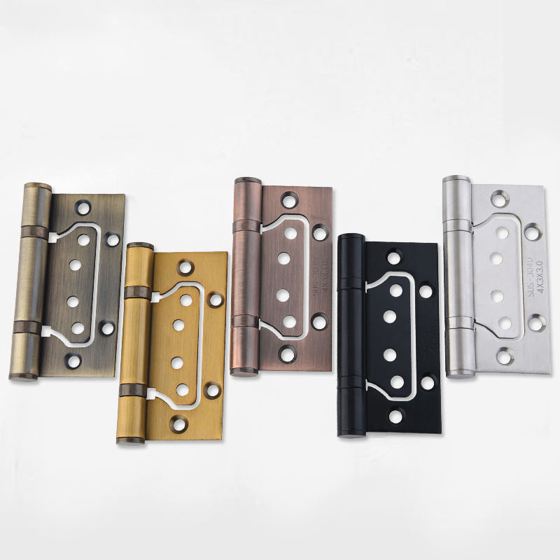 Factory Outlet High Quality Stainless Steel Hinges 4 5 Inch Butterfly Double Swing Ball Bearing SS Door Butt Hinges