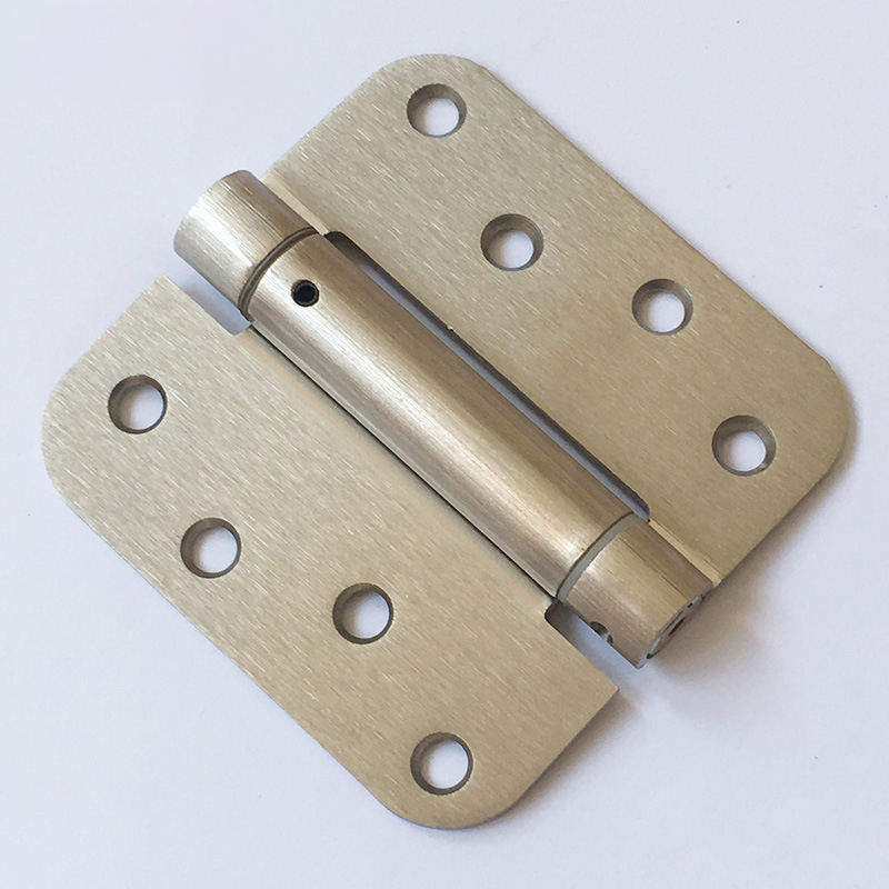 Concealed 180 Degree Folding Hidden Invisible Wooden Door Hinge Spring Loaded Automatic Self-closing Door Hinge